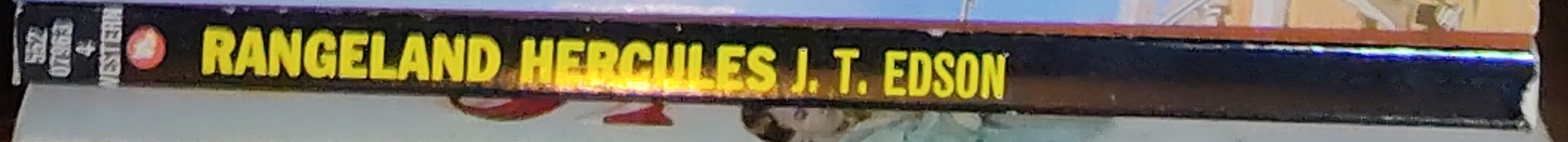 J.T. Edson  RANGELAND HERCULES spine of book image