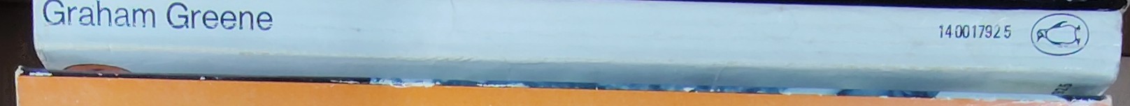 Graham Greene  THE QUIET AMERICAN spine of book image