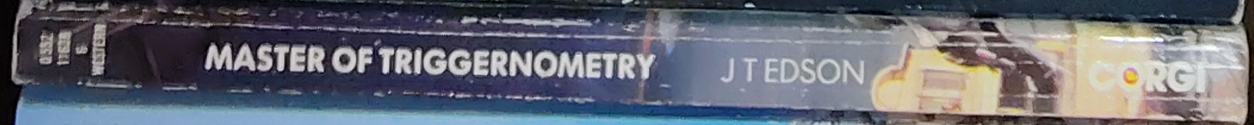 J.T. Edson  MASTER OF TRIGGERNOMETRY spine of book image