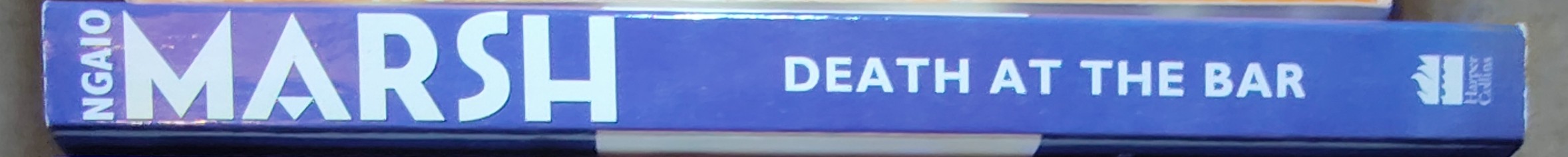Ngaio Marsh  DEATH AT THE BAR spine of book image
