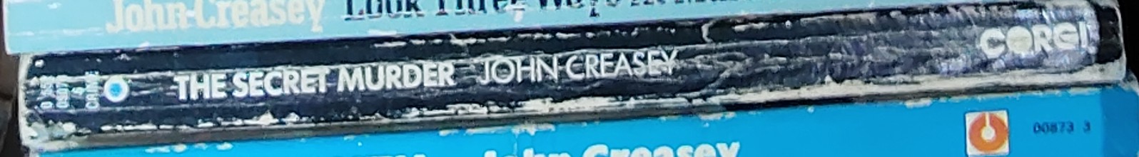 Gordon Ashe  THE SECRET MURDER spine of book image