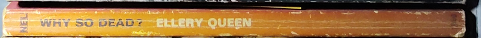 Ellery Queen  WHY SO DEAD? spine of book image