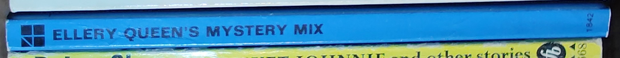 Ellery Queen (edit) MYSTERY MIX spine of book image