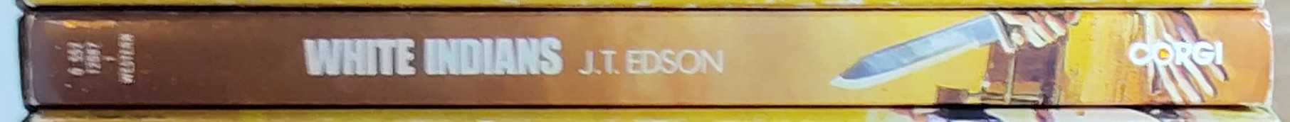 J.T. Edson  WHITE INDIANS spine of book image