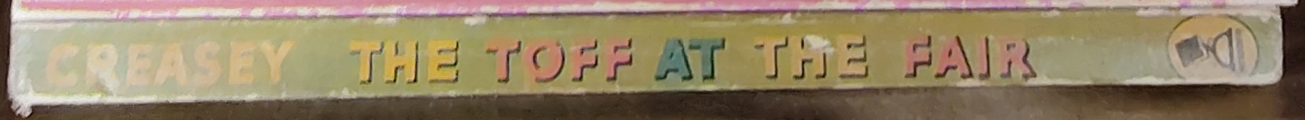 John Creasey  THE TOFF AT THE FAIR spine of book image