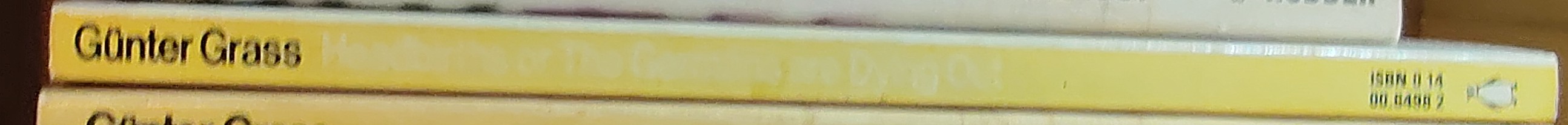 Gunter Grass  HEADBIRTHS or The Germans are Dying Out spine of book image