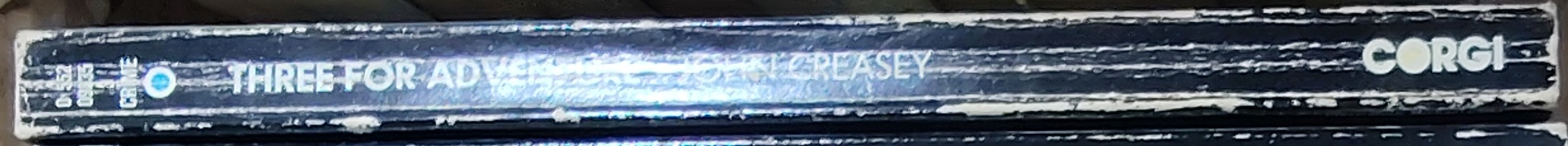 Michael Halliday  THREE FOR ADVENTURE spine of book image