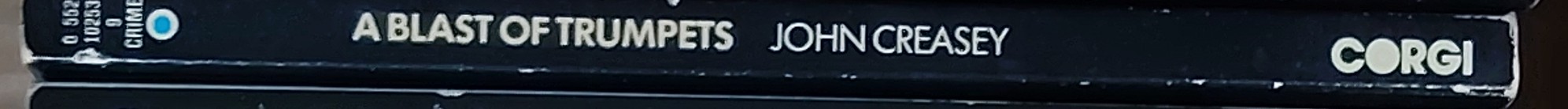 Gordon Ashe  A BLAST OF TRUMPETS spine of book image