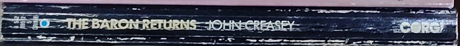 Anthony Morton  THE BARON RETURNS spine of book image