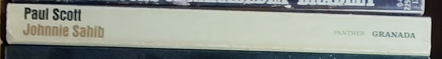 Paul Scott  JOHNNIE SAHIB spine of book image