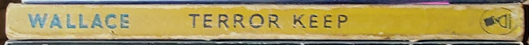 Edgar Wallace  TERROR KEEP spine of book image