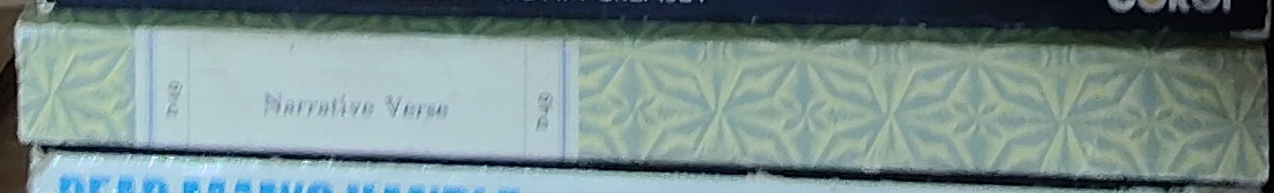 David Herbert (introduces_and_edits) THE PENGUIN BOOK OF NARRATIVE VERSE spine of book image