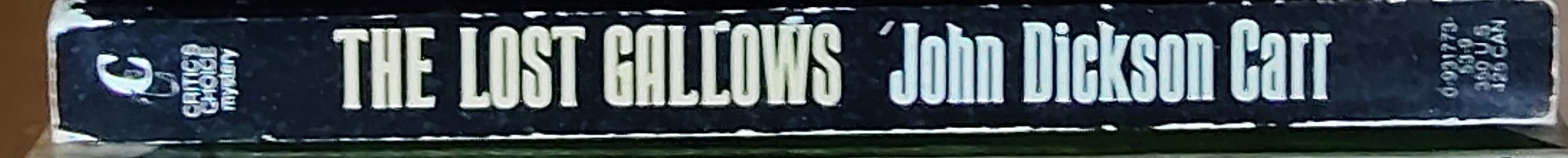 John Dickson Carr  THE LOST GALLOWS spine of book image