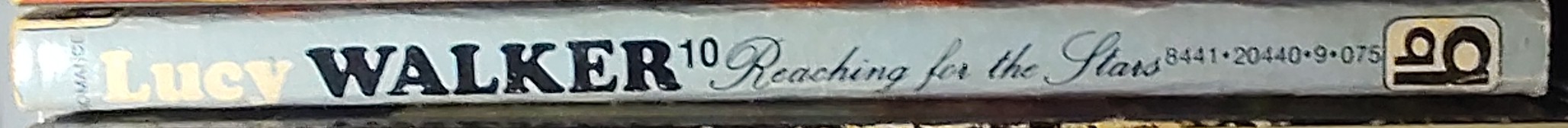 Lucy Walker  REACHING FOR THE STARS spine of book image