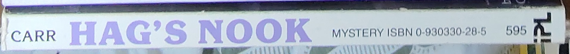 John Dickson Carr  HAG'S NOOK spine of book image