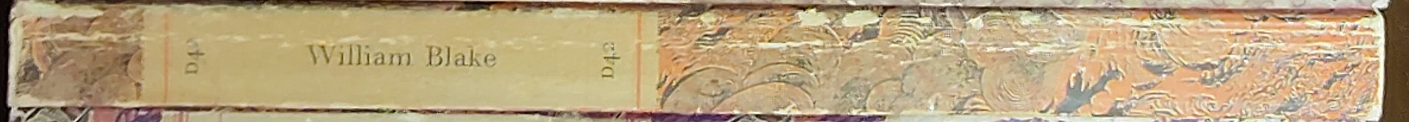 J. Bronowski (introduces_and_edits) WILLIAM BLAKE. Poetry spine of book image