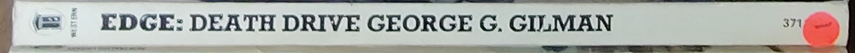 George G. Gilman  EDGE 27: DEATH DRIVE spine of book image