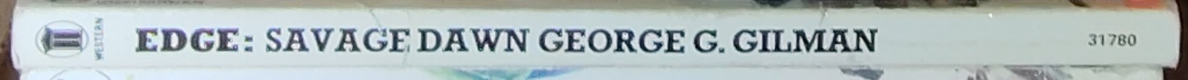 George G. Gilman  EDGE 26: SAVAGE DAWN spine of book image