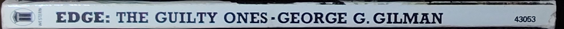 George G. Gilman  EDGE 31: THE GUILTY ONES spine of book image