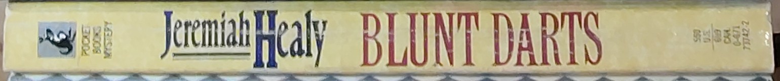 Jeremiah Healy  BLUNT DARTS spine of book image