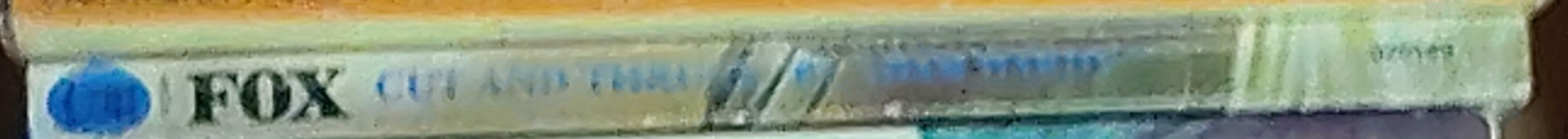 Adam Hardy  FOX 9: CUT AND THRUST spine of book image