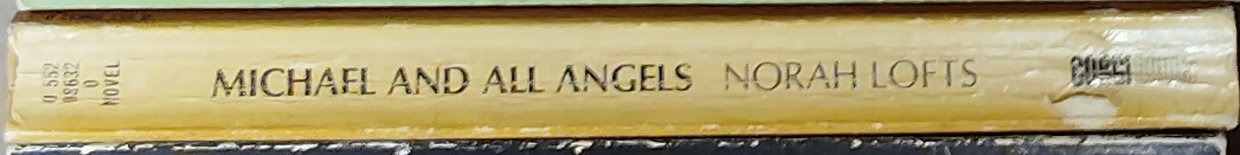 Norah Lofts  MICHAEL AND ALL ANGELS spine of book image