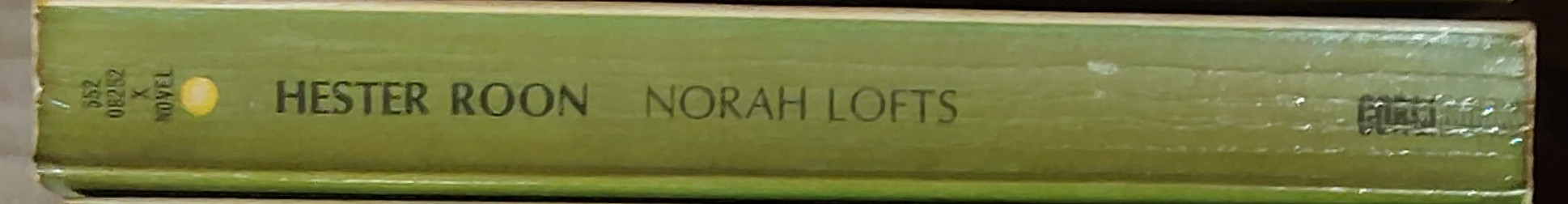 Norah Lofts  HESTER ROON spine of book image
