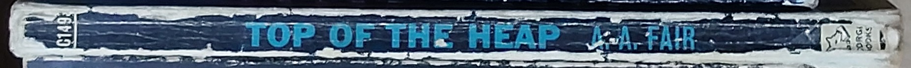 A.A. Fair  TOP OF THE HEAP spine of book image