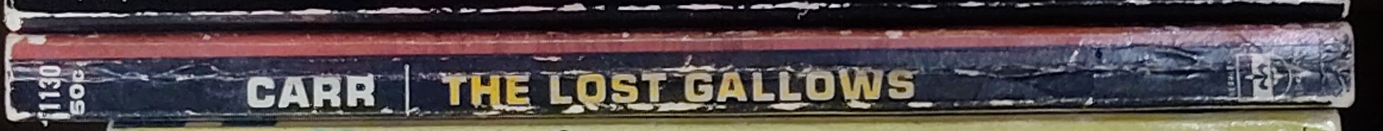 John Dickson Carr  THE LOST GALLOWS spine of book image