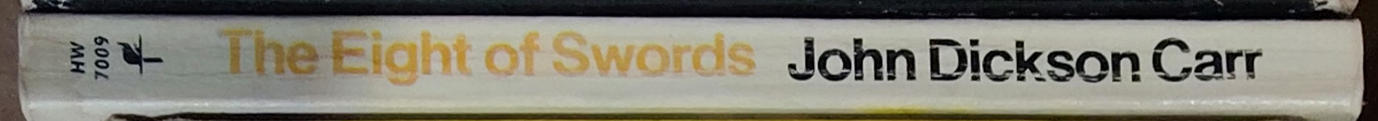 John Dickson Carr  THE EIGHT OF SWORDS spine of book image
