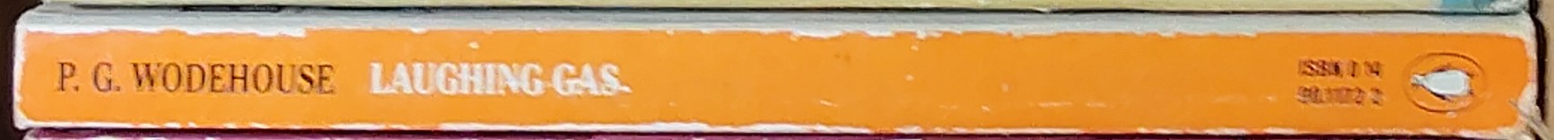 P.G. Wodehouse  LAUGHING GAS spine of book image