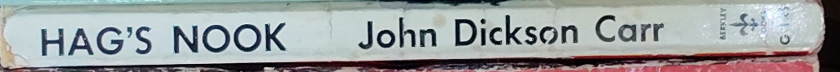 John Dickson Carr  HAG'S NOOK spine of book image
