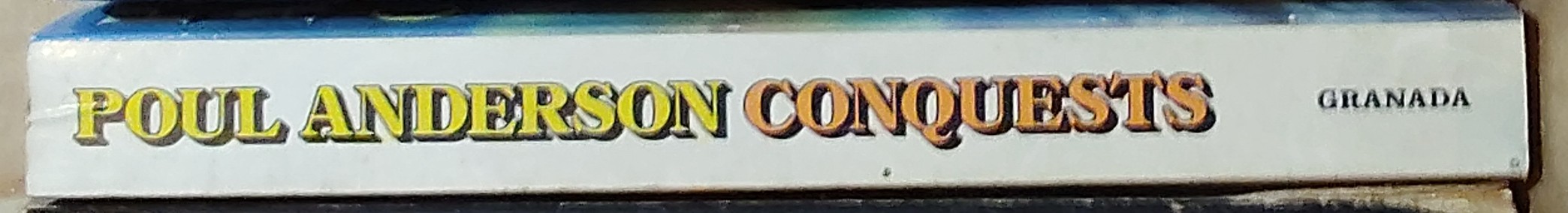 Poul Anderson  CONQUESTS spine of book image