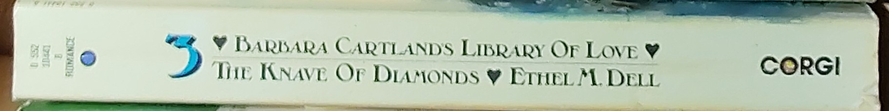 Ethel M. Dell  THE KNAVE OF DIAMONDS spine of book image