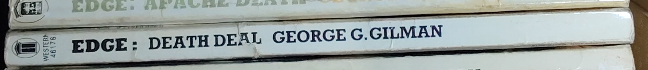 George G. Gilman  EDGE 35: DEATH DEAL spine of book image
