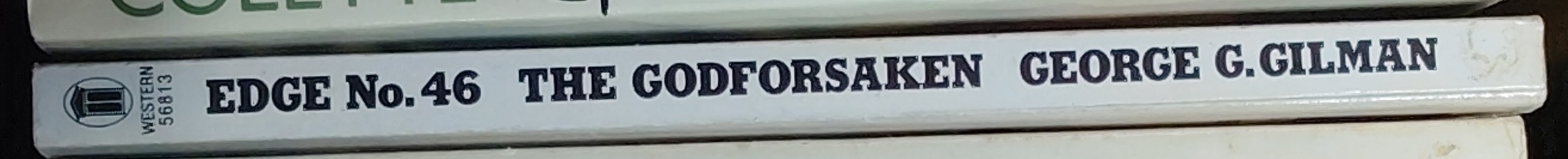 George G. Gilman  EDGE 46: THE GODFORSAKEN spine of book image