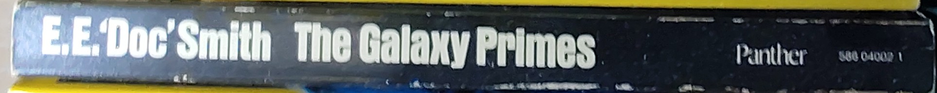 E.E.'Doc' Smith  THE GALAXY PRIMES spine of book image