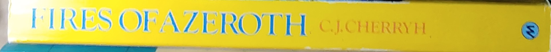 C.J. Cherryh  FIRES OF AZEROTH spine of book image