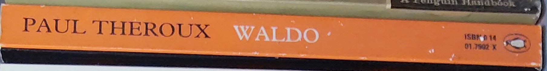 Paul Theroux  WALDO spine of book image