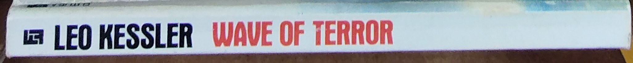 Leo Kessler  WAVE OF TERROR spine of book image