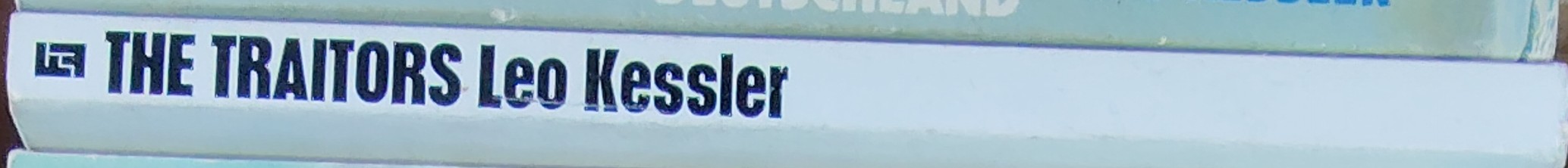 Leo Kessler  THE TRAITORS spine of book image
