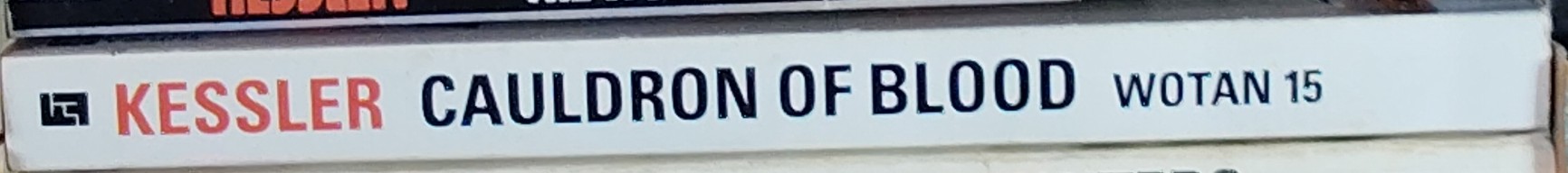 Leo Kessler  CAULDRON OF BLOOD spine of book image