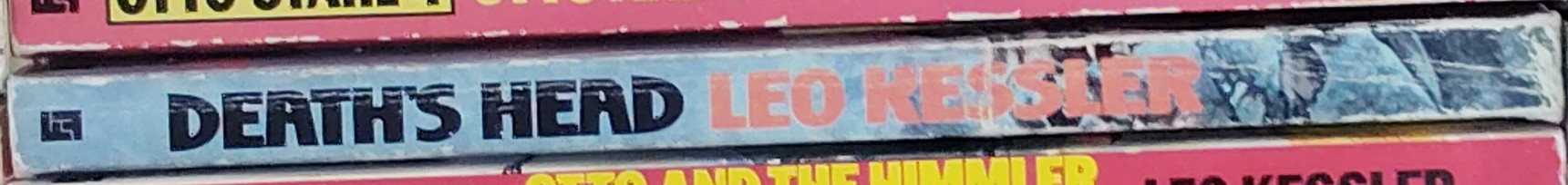 Leo Kessler  DEATH'S HEAD spine of book image