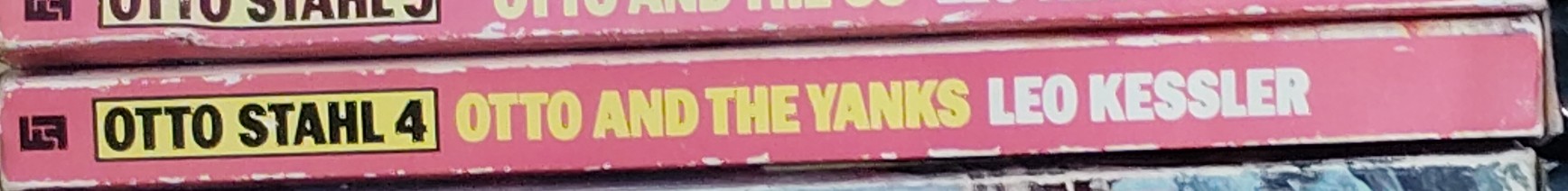 Leo Kessler  OTTO AND THE YANKS spine of book image