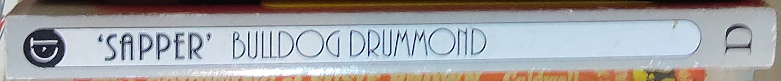 'Sapper'   BULLDOG DRUMMOND spine of book image