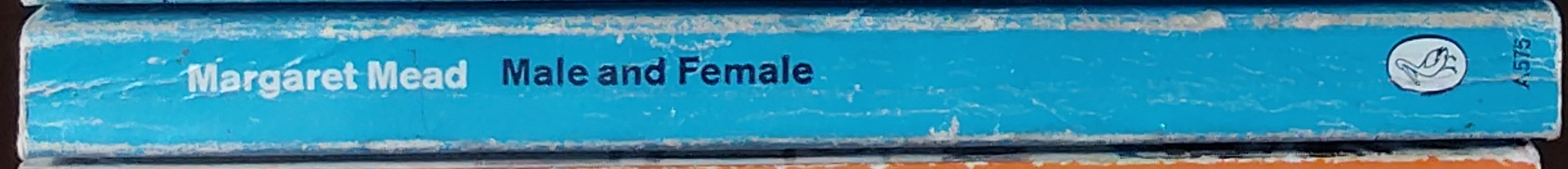 Margaret Mead  MALE AND FEMALE spine of book image