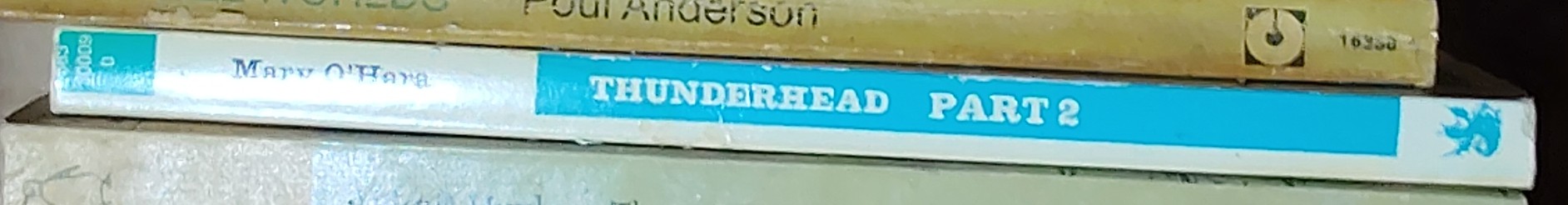 Mary O'Hara  THUNDERHEAD. Part 2 spine of book image
