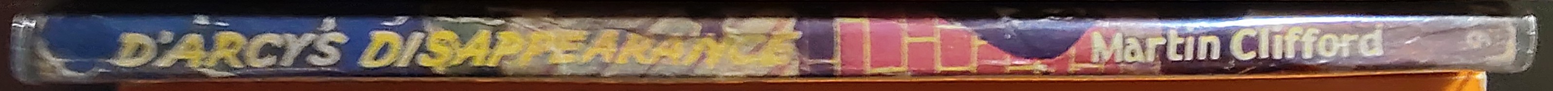 Martin Clifford  D'ARCY'S DISAPPEARANCE spine of book image