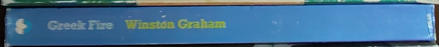 Winston Graham  GREEK FIRE spine of book image