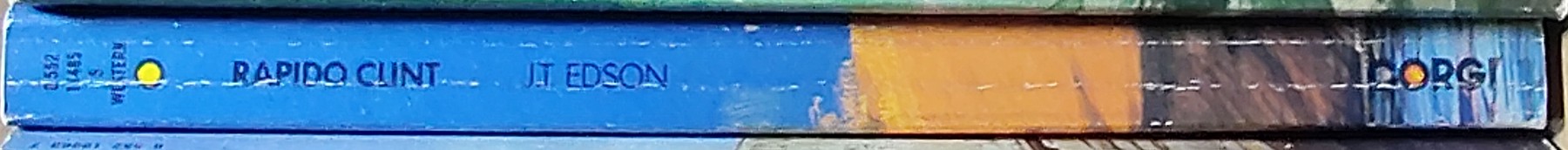 J.T. Edson  RAPIDO CLINT spine of book image